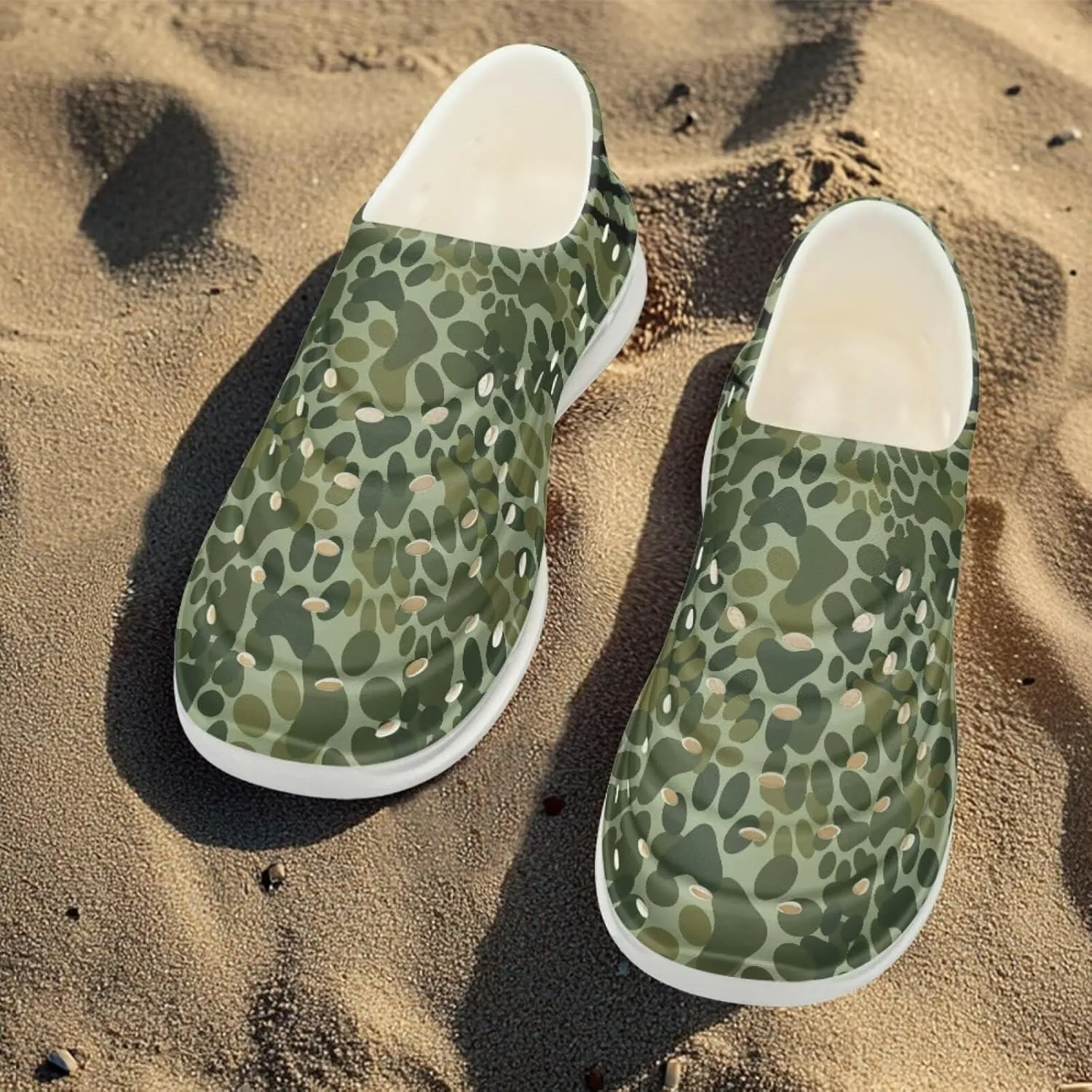 Pet Paw Sandals Kids Pillow Slide Breathable Close Toe Slippers Indoor Outdoor Anti Slip Pool Water Shoes