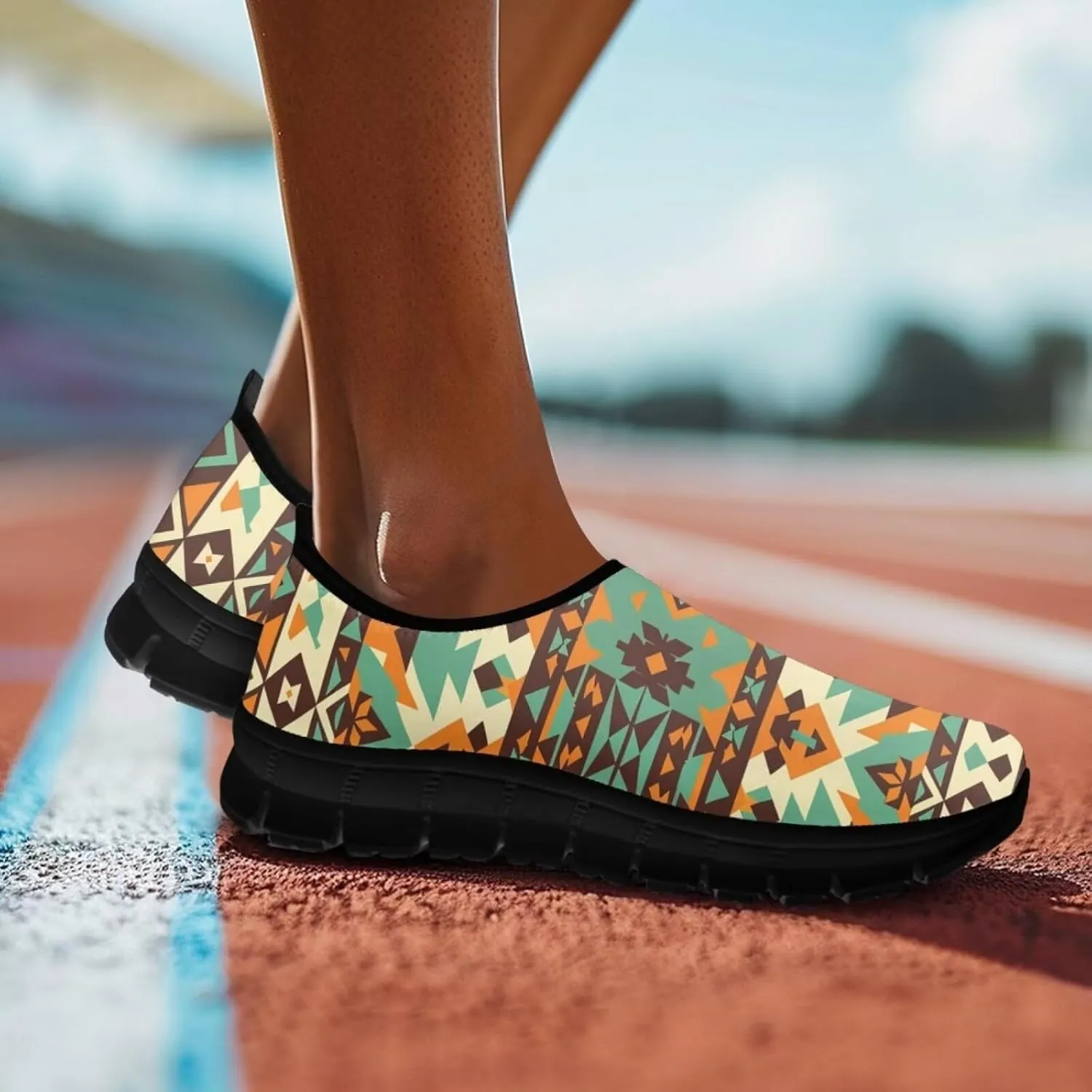 Platform Loafers for Women Comfortable Slip on Memory Foam Sole Business Flat Shoe Daily Footwear