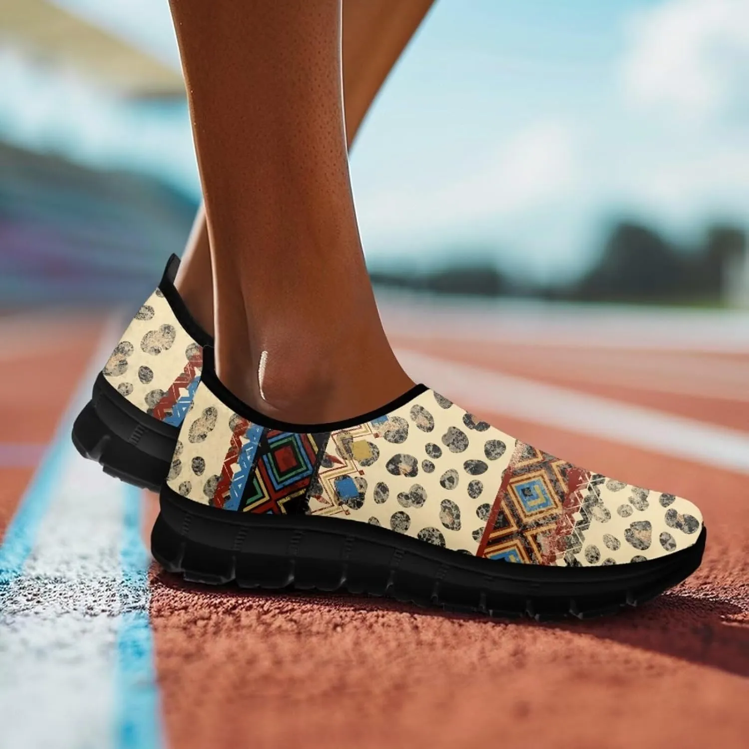 Platform Loafers for Women Comfortable Slip on Memory Foam Sole Business Flat Shoe Daily Footwear