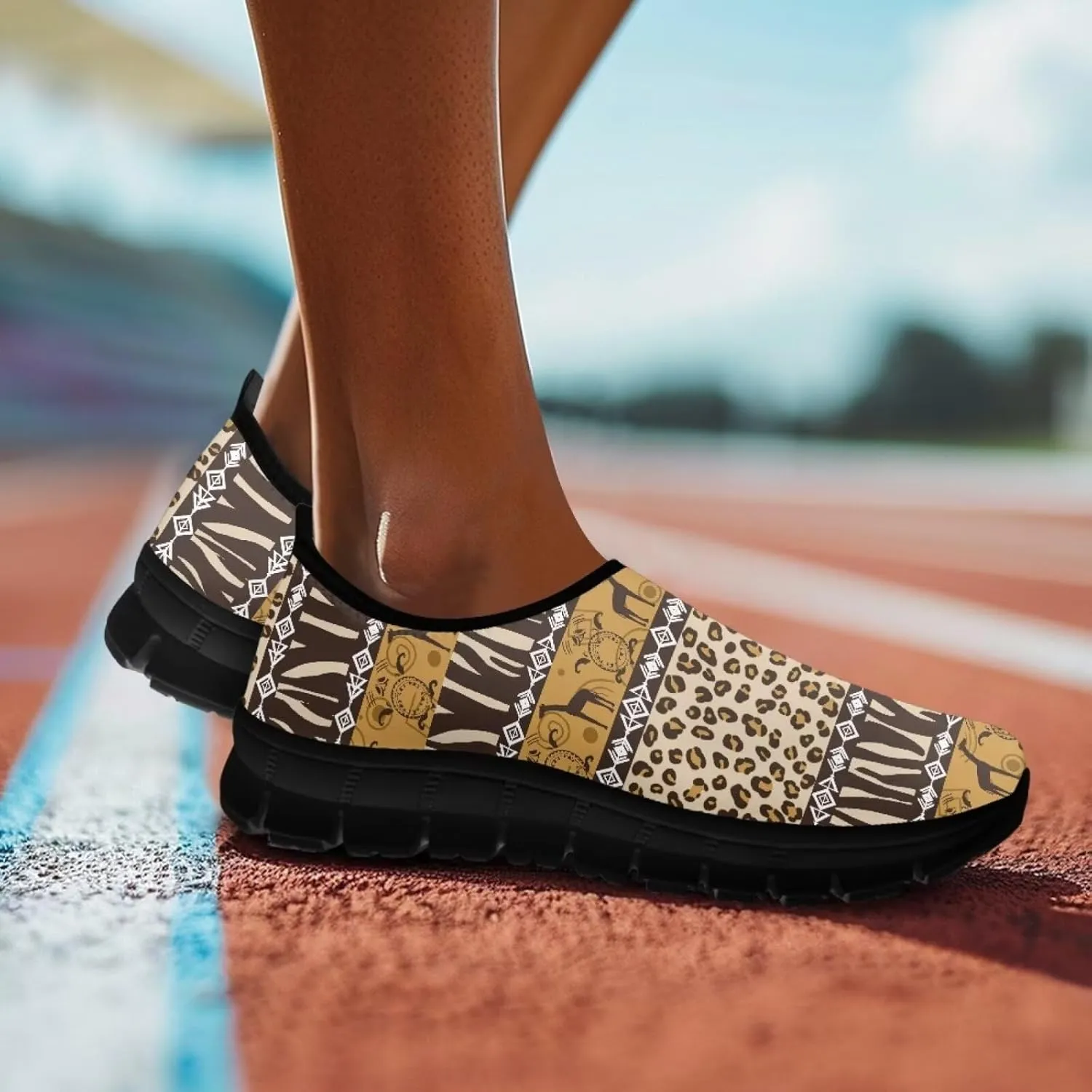 Platform Loafers for Women Comfortable Slip on Memory Foam Sole Business Flat Shoe Daily Footwear