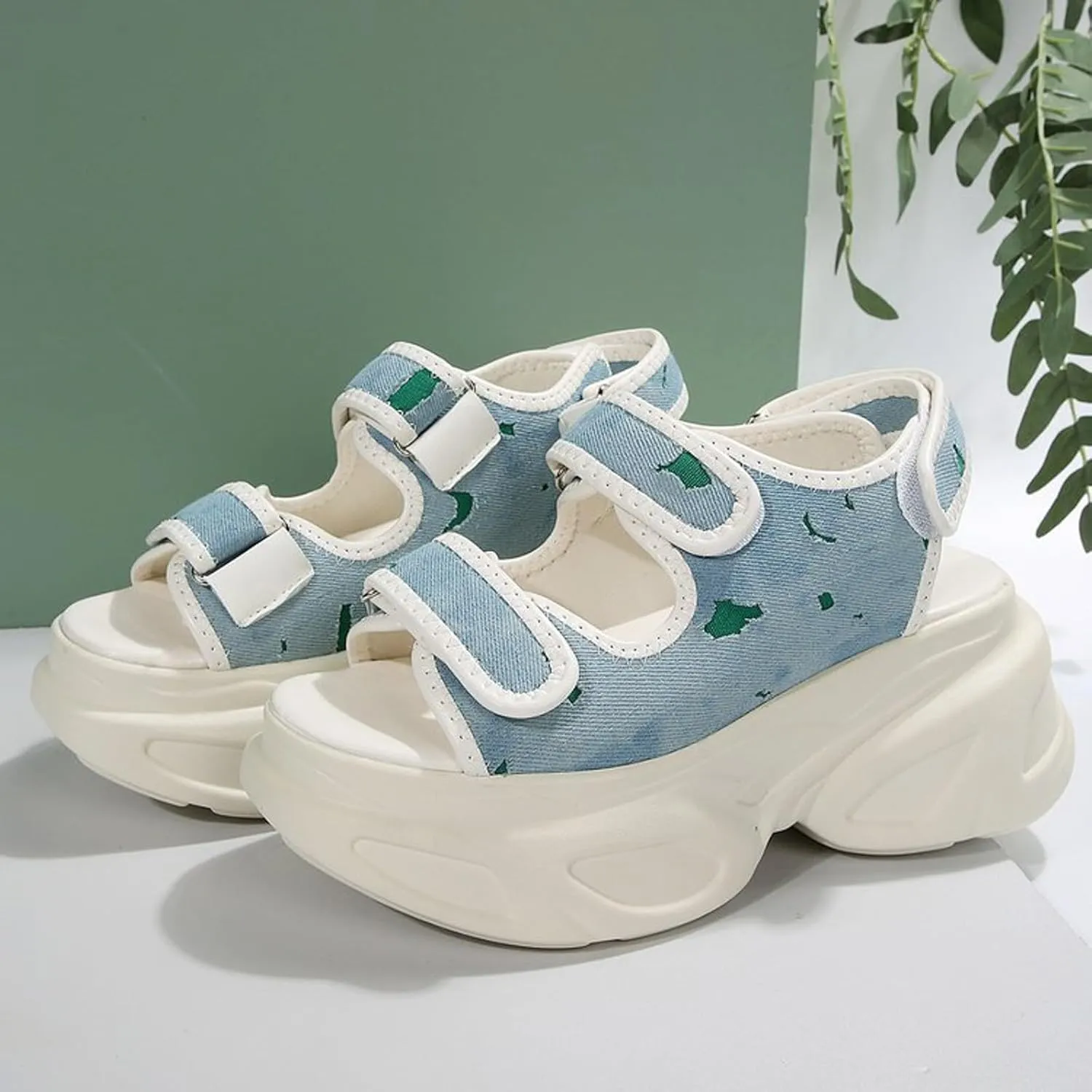 Platform Sandals for Women Comfortable Summer Platform Casual Dress Women Sandal Dressy Platform Sandals Slip on