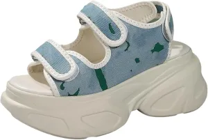 Platform Sandals for Women Comfortable Summer Platform Casual Dress Women Sandal Dressy Platform Sandals Slip on