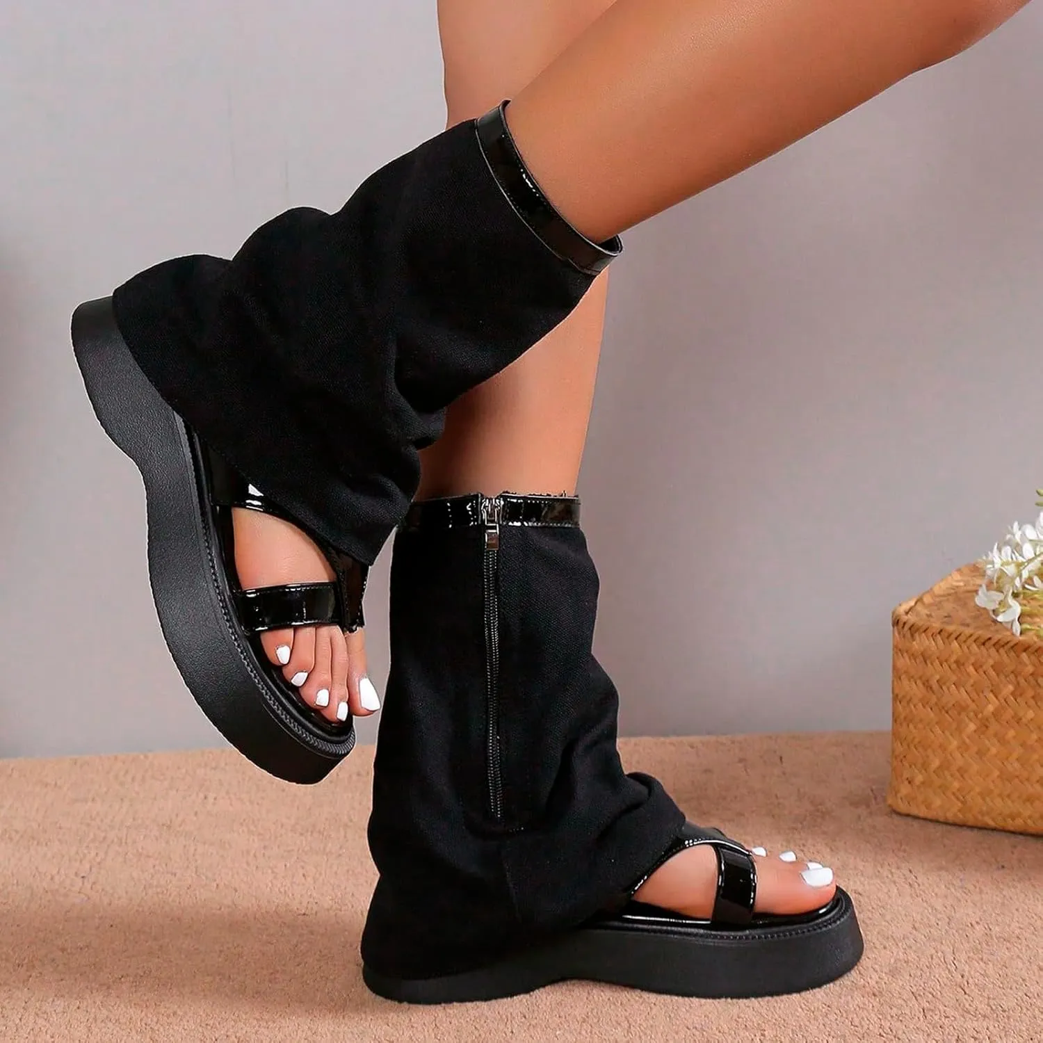 Platform Sandals for Women Espadrilles Wedge Sandals for Women Summer Platform Comfortable Low Wedges Womens Sandal
