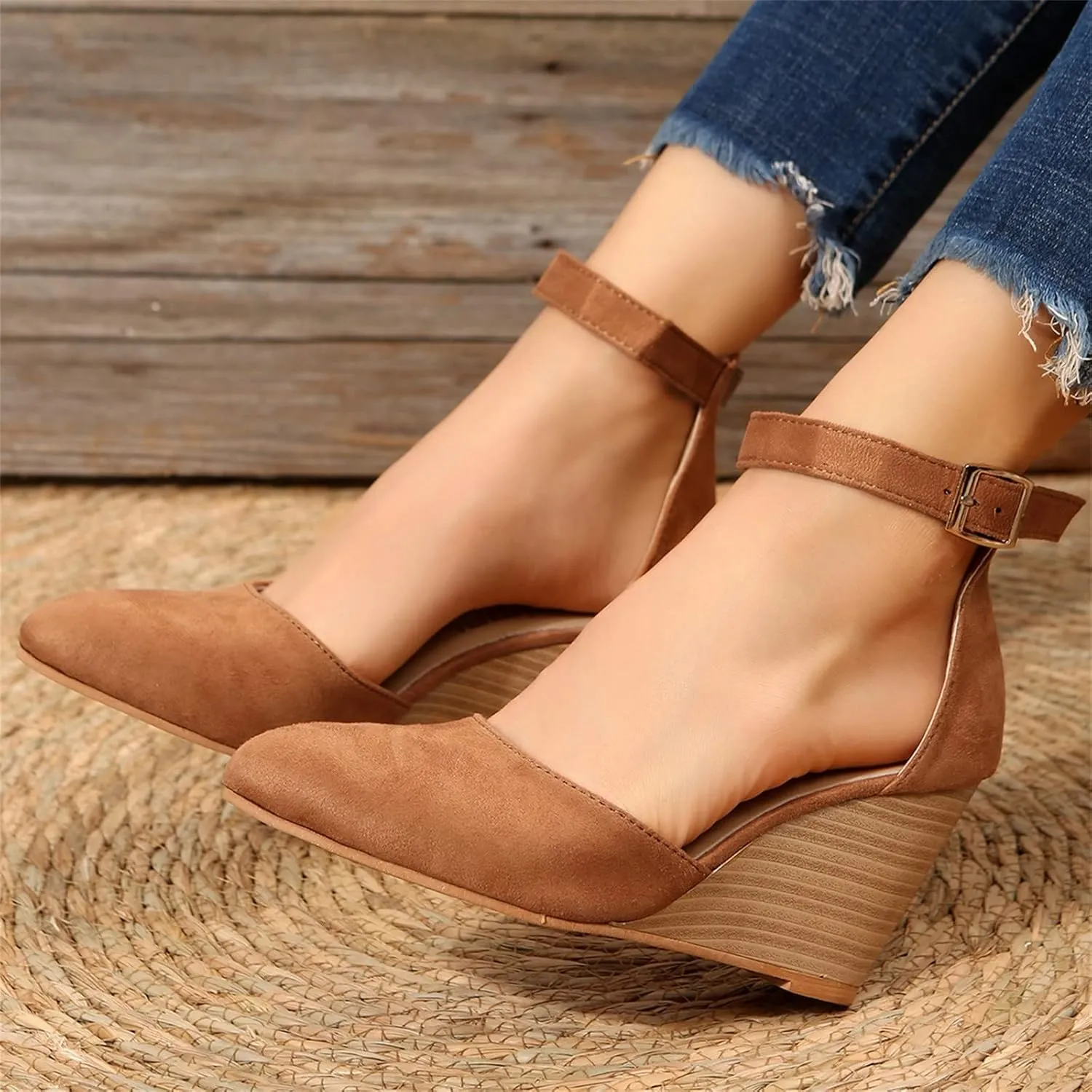 Platform Sandals Women Metallic Accents On Minimalist Straps and Chunky Heel for Versatile Day To Night Styling Orthopedic Sandal Beach Dressy Flip Flops for Wide Toe 2025 Spring