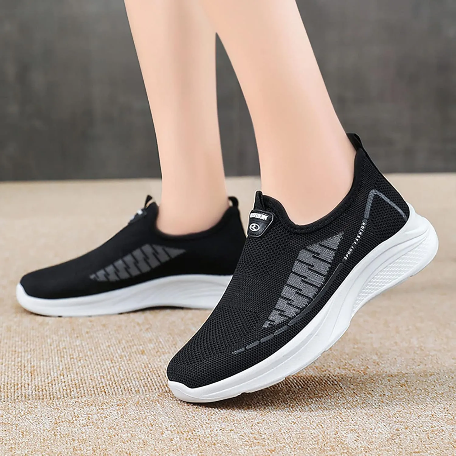 Running Shoes for Women Wide Foot Tenis OrtopéDicos Para Mujer De Trabajo Womens Casual Shoes Wide Black Gym Shoes Women Women's Everyday Arch Support Shoes