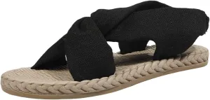 Sandals for Women Open Toe Wedge Sandals for Women Womens Wide Sandals Women's Ankle Strap Low Wedge Sandals