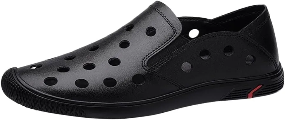 Simple Breathable Loafer Shoes Mens Loafers Shoe Flexible Flat Heel Slip Resistant Outdoor Casual Slip-on
