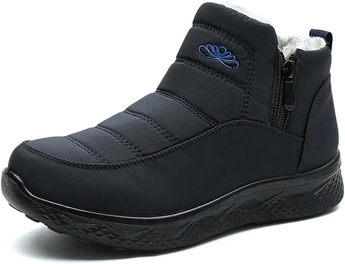 Snow Boots for Women Wide WidthSlip On Adults Winter Boots Womens Women Ankle Booties Barefoot Shoes Grounded Footwear Hiking Tennis Shoes Men Mens Booties Winter