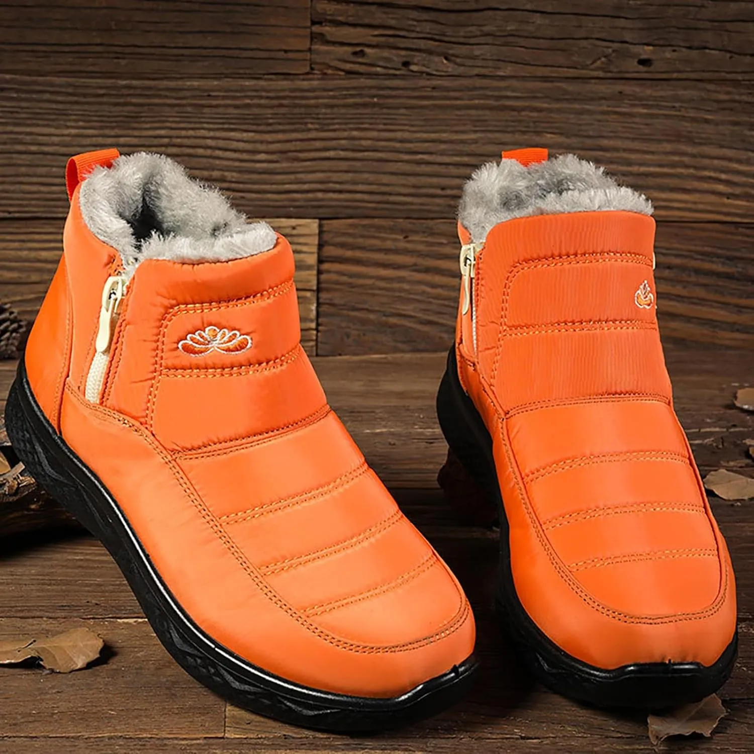 Snow Boots for Women Wide WidthSlip On Adults Winter Boots Womens Women Ankle Booties Barefoot Shoes Grounded Footwear Hiking Tennis Shoes Men Mens Booties Winter