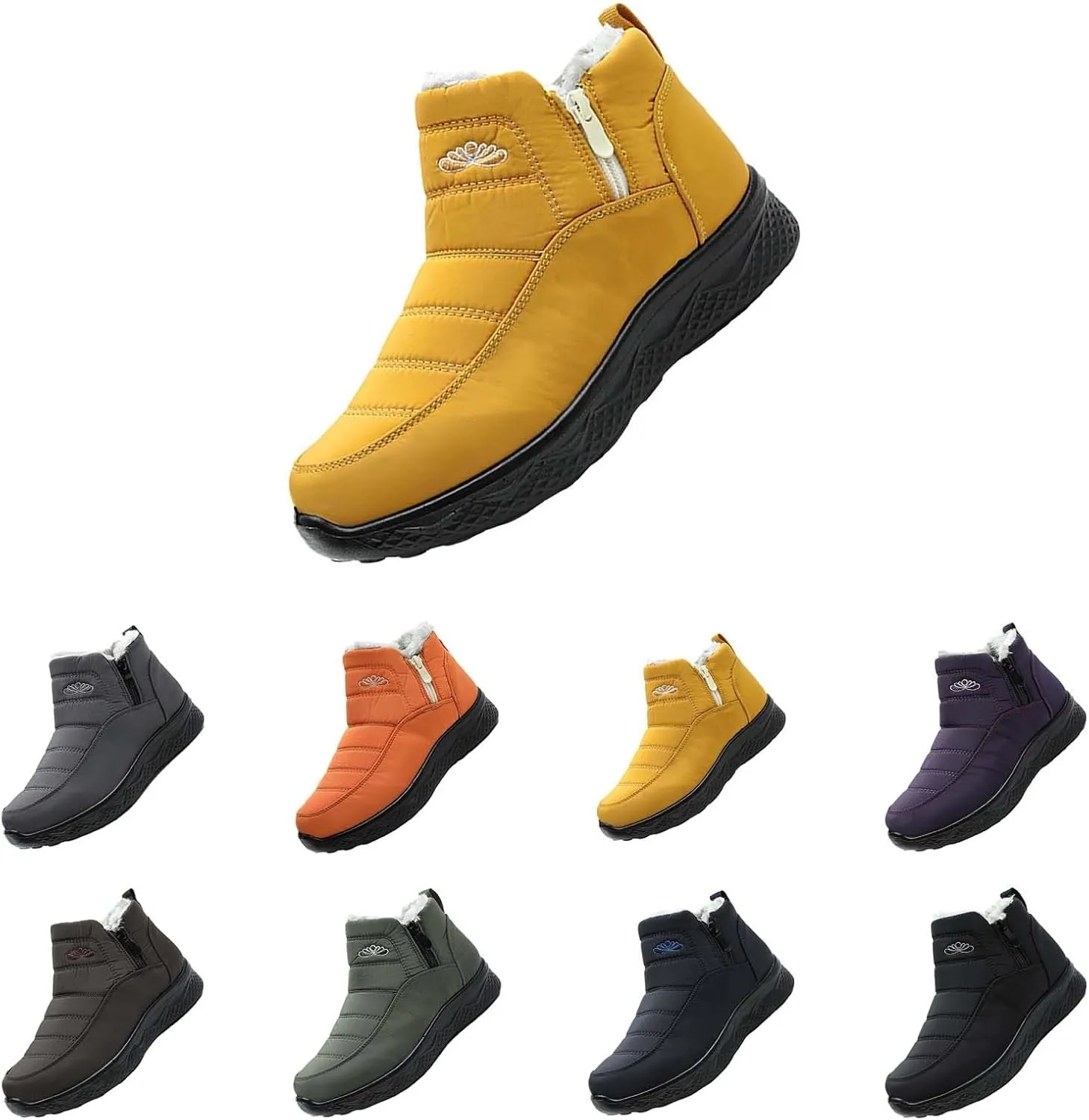 Snow Boots for Women Wide WidthSlip On Adults Winter Boots Womens Women Ankle Booties Barefoot Shoes Grounded Footwear Hiking Tennis Shoes Men Mens Booties Winter