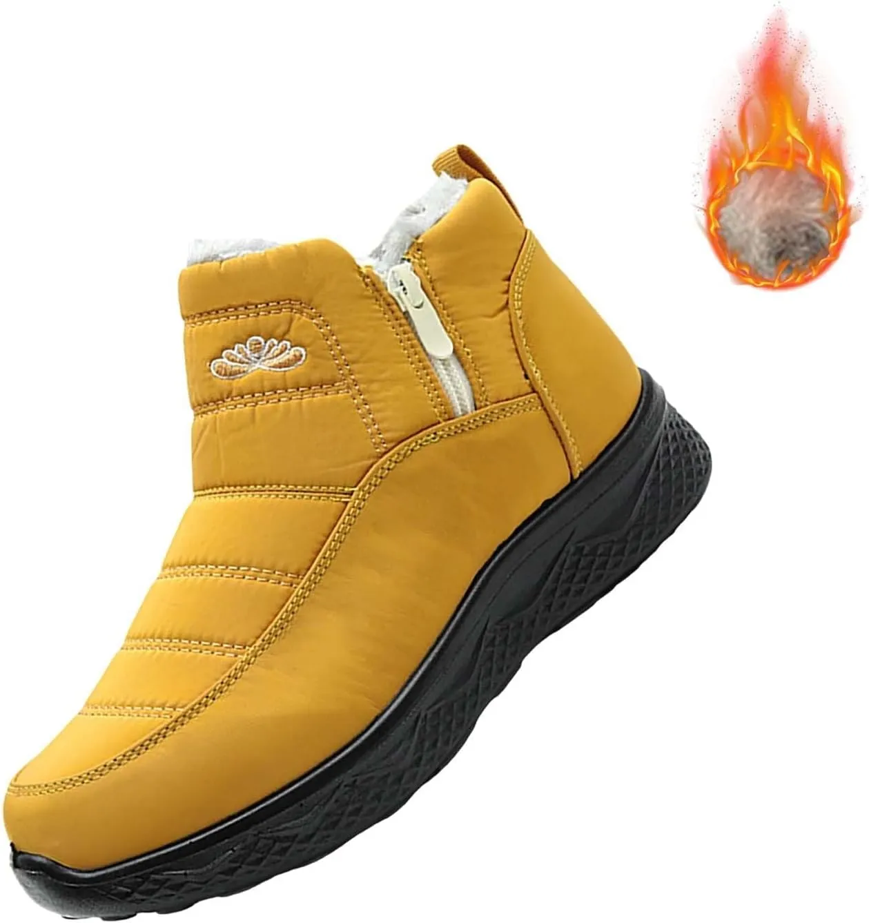 Snow Boots for Women Wide WidthSlip On Adults Winter Boots Womens Women Ankle Booties Barefoot Shoes Grounded Footwear Hiking Tennis Shoes Men Mens Booties Winter