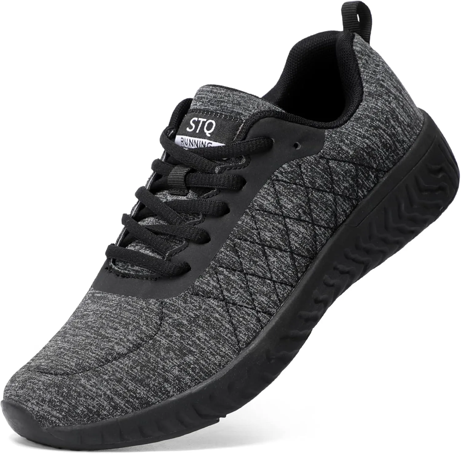 STQ Walking Shoes for Women Lace Up Lightweight Tennis Shoes