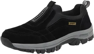Suede Breathable Men's Sports Shoes Lightweight Lightweight Sneakers Anti Slip Mens Fashion Running Shoes Casual Breathable Sport Shoe with Arch Support