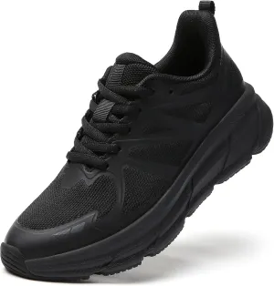 TSIODFO Men Running Shoes Lightweight Gym Workout Walking Shoes