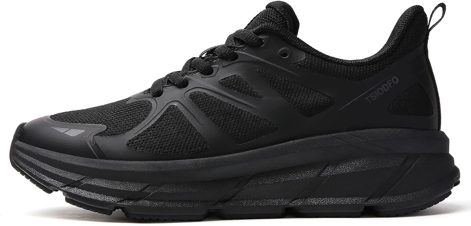 TSIODFO Men Running Shoes Lightweight Gym Workout Walking Shoes