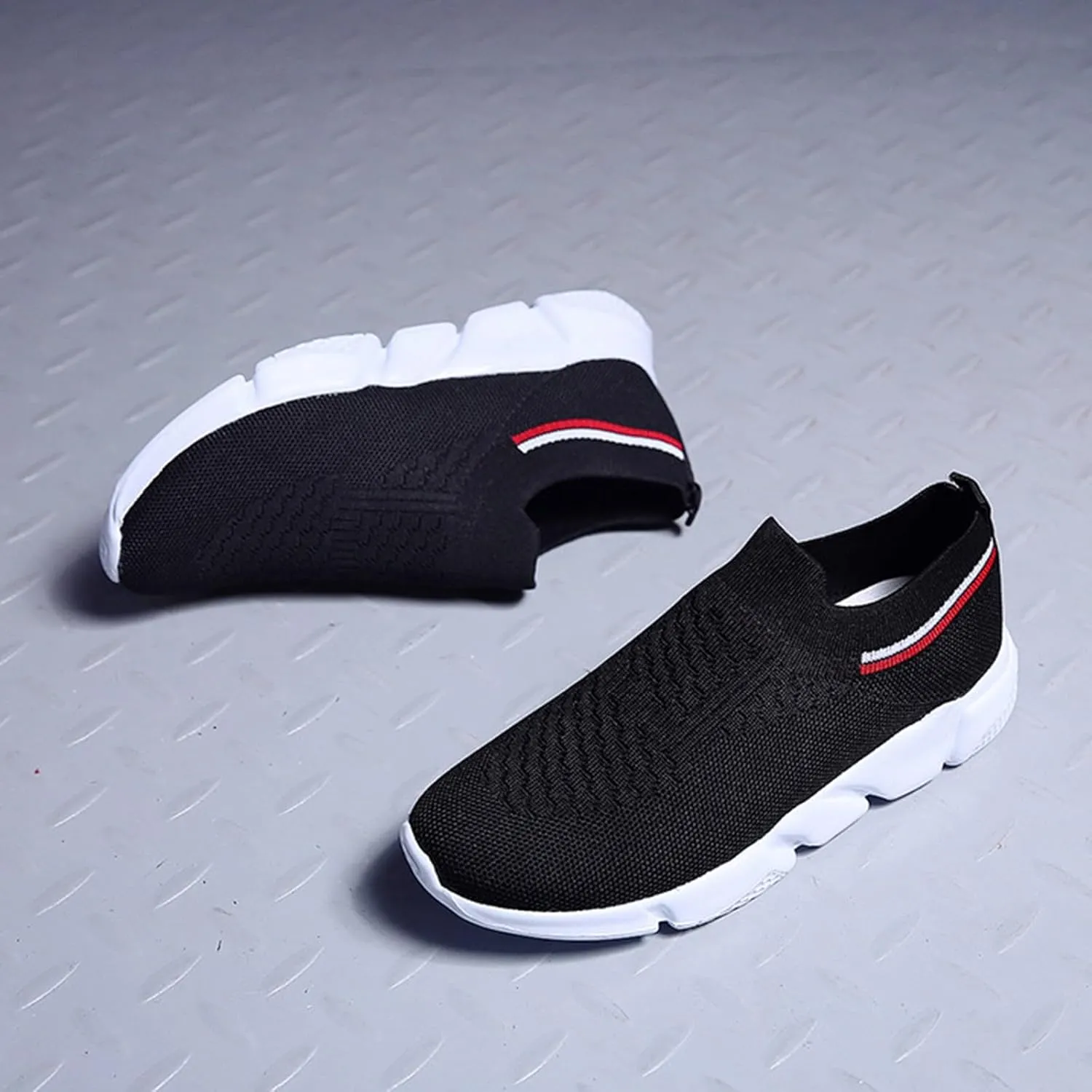 Walking Shoes Women Comfort Soft Memory Foam Sole Breathable Mesh Slip On Sneakers for Couple Casual Running Sneaker