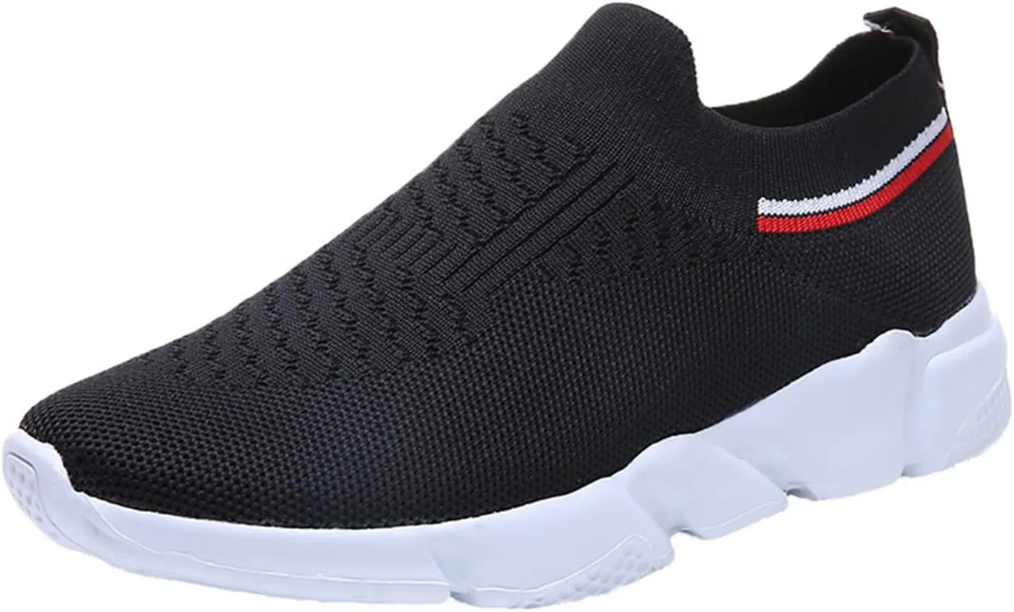 Walking Shoes Women Comfort Soft Memory Foam Sole Breathable Mesh Slip On Sneakers for Couple Casual Running Sneaker