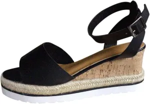 Wedge Sandals for Women Slip On Hollow Cutout Boho Gladiator Strappy High Heel Platform Sandals with Zipper Back and Open Toe Orthopedic Sandal Beach Dressy Flip Flops for Wide Toe 2025 Spring