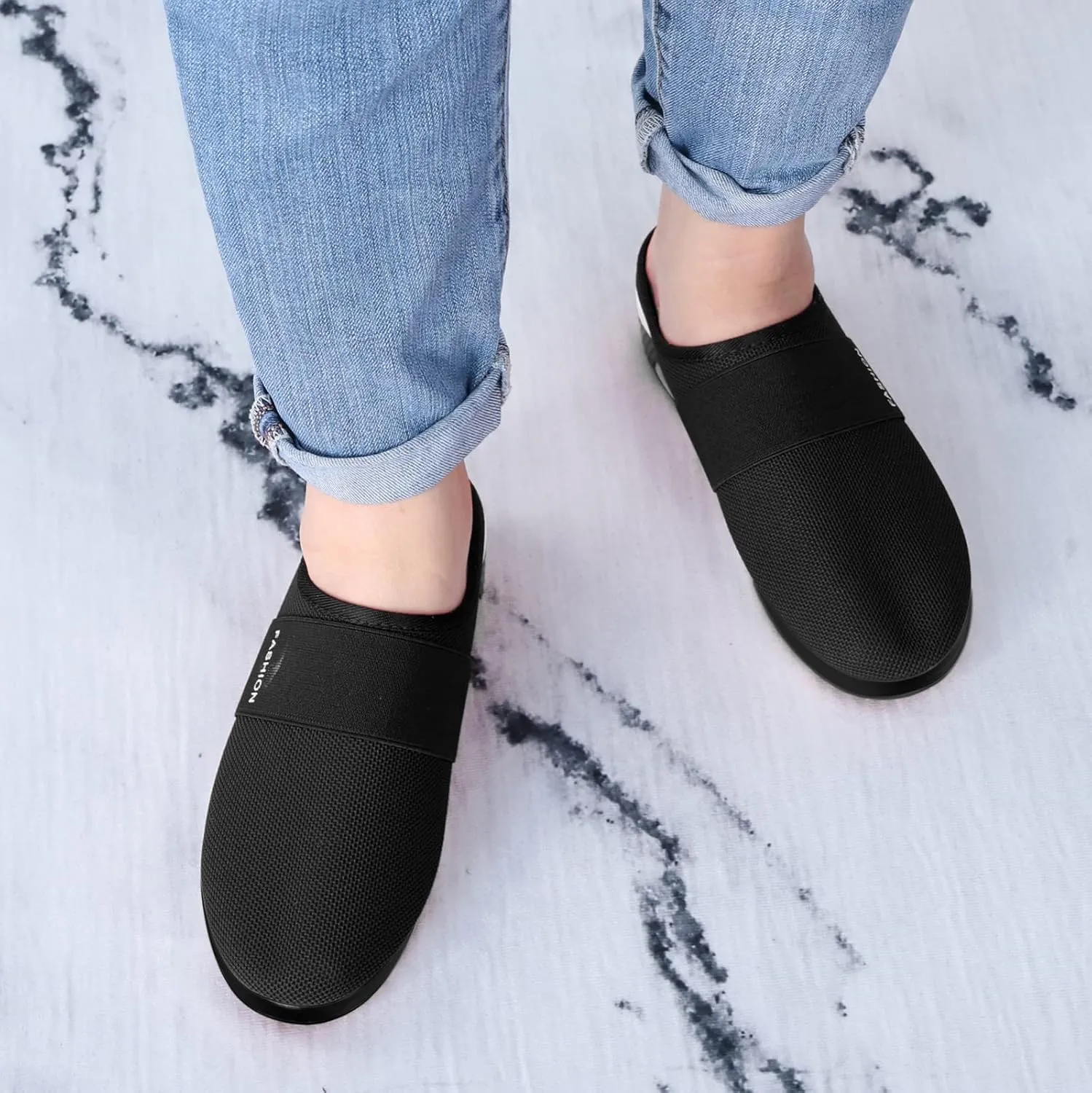 White Sneakers for Women Platform Wide Walking Shoes Women Arch Support Wide Black Slip On Shoes Women Casual Comfortable Women Sneakers Black Size 9 Women's Shoes for Everyday Use