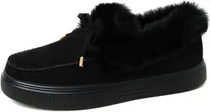 Winter Boots For Women 2024 Snow Boots Classic Faux Fur Lined Slip On Ankle Boots Fashion Casual Warm Loafers Shoes