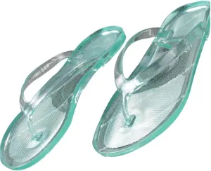 Women Flip Flops Summer Beach Jelly Anti-Slip Flat Slippers Pool Bath Slippers Transparent