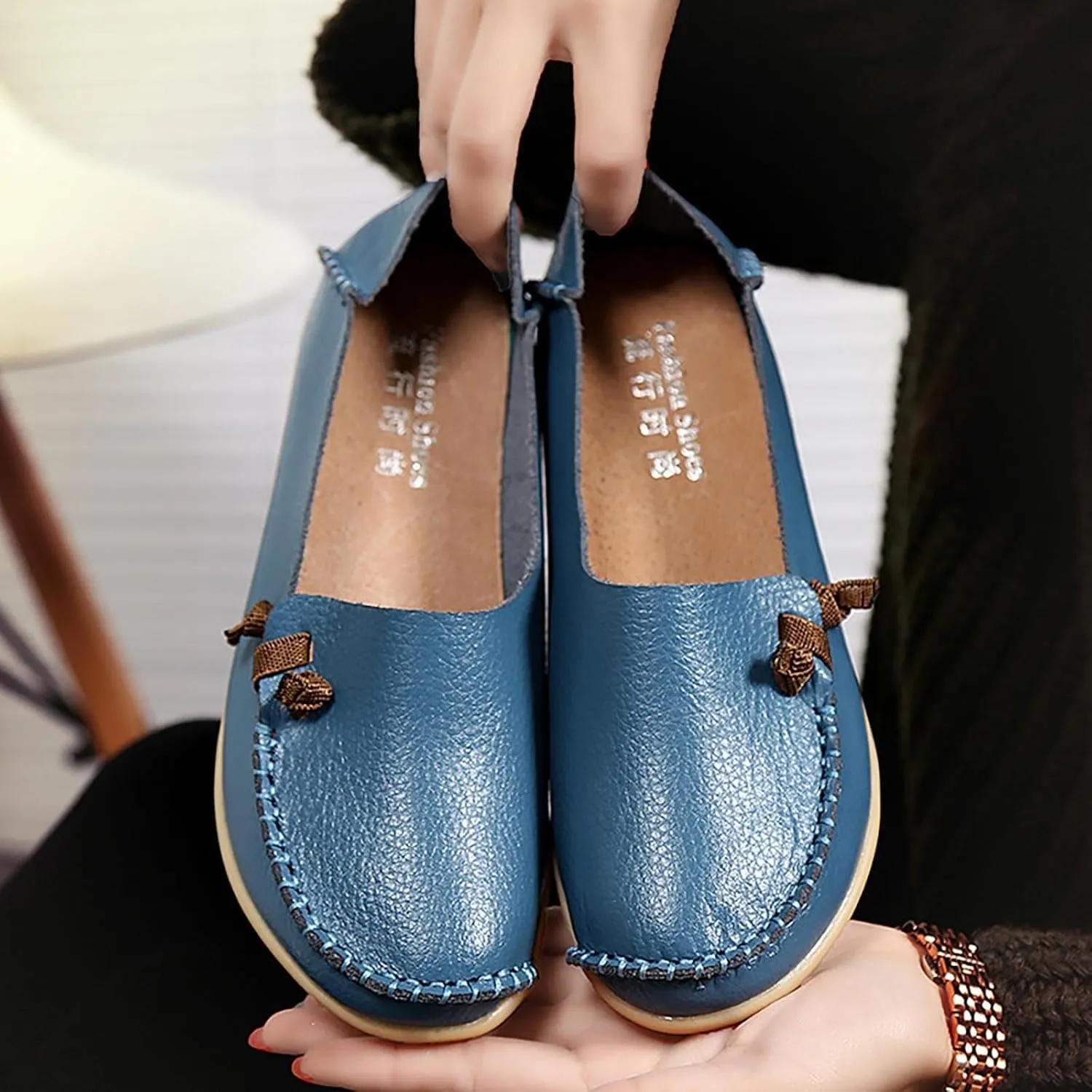 Women Shoes Casual Dress Sneakers Men Wide Women's Loafers & Slip-Ons Comfortable and Soft Lightweight Womens Christmas Shoes Comfortable & Lightweight