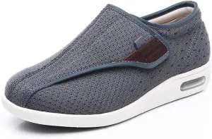 Womens Diabetic Shoes Extra Wide Elder Trainers Lightweight Breathable Walking Shoes Lightweight Edema Swollen Sneaker