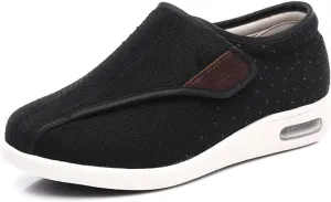 Womens Diabetic Shoes Extra Wide Elder Trainers Lightweight Breathable Walking Shoes Lightweight Edema Swollen Sneaker