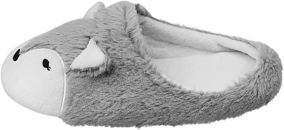 Womens Indoor Warm Fleece Slippers Ladies Girls Cartoon Winter Soft Cozy Booties Non-slip Plush Slip-on Shoes Ankle Boots