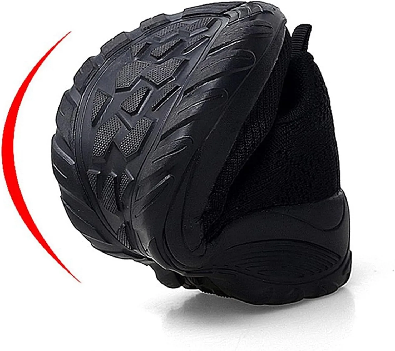 Women's Knitting Platform Wedge Orthopedic Mary Jane Walking Shoes Comfortable Breathable Mesh Elastic Ankle Strap Arch Support Memory Foam Sole Gym Running Sneakers