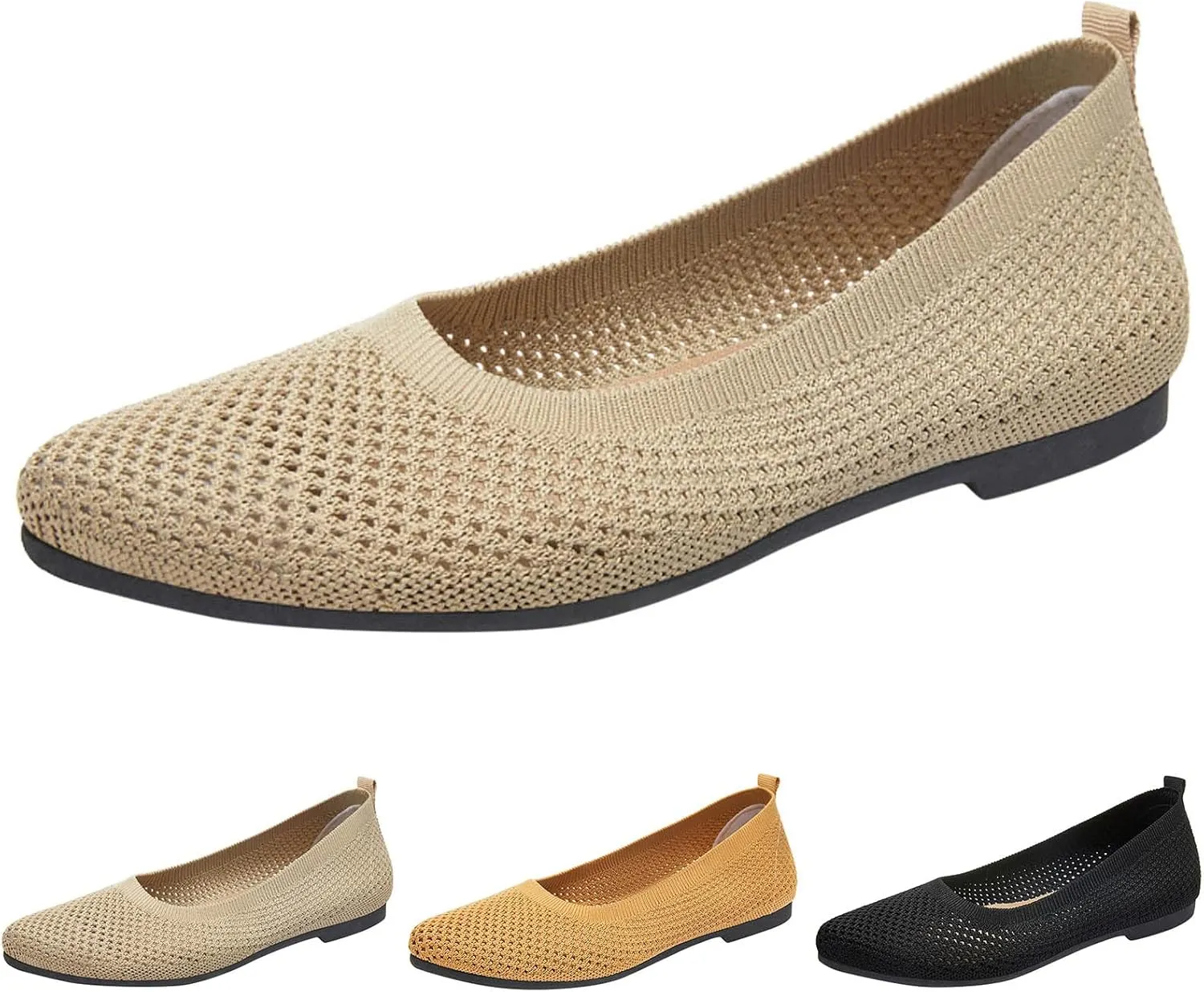 Women's Slip-On Loafer Lightweight & Flexible All Season Shoes Women's Comfort Penny Loafers with Arch Support