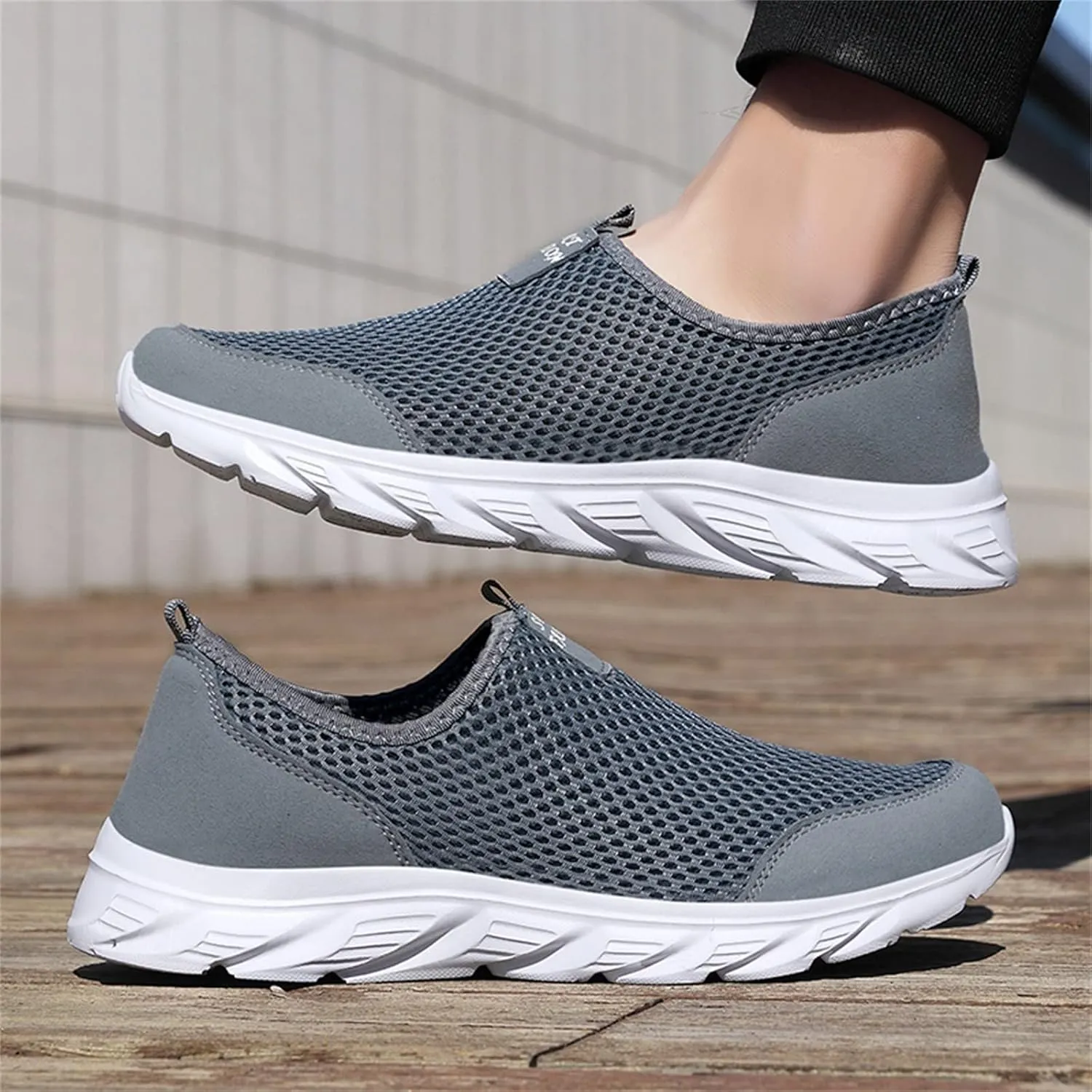 Women's Slip On Sneakers Casual Everyday Shoes Non Slip Work Shoes Women Comfortable Shoes Dressy Casual Fashion Sneakers Red Tennis Shoe Cross Trainer Shoe