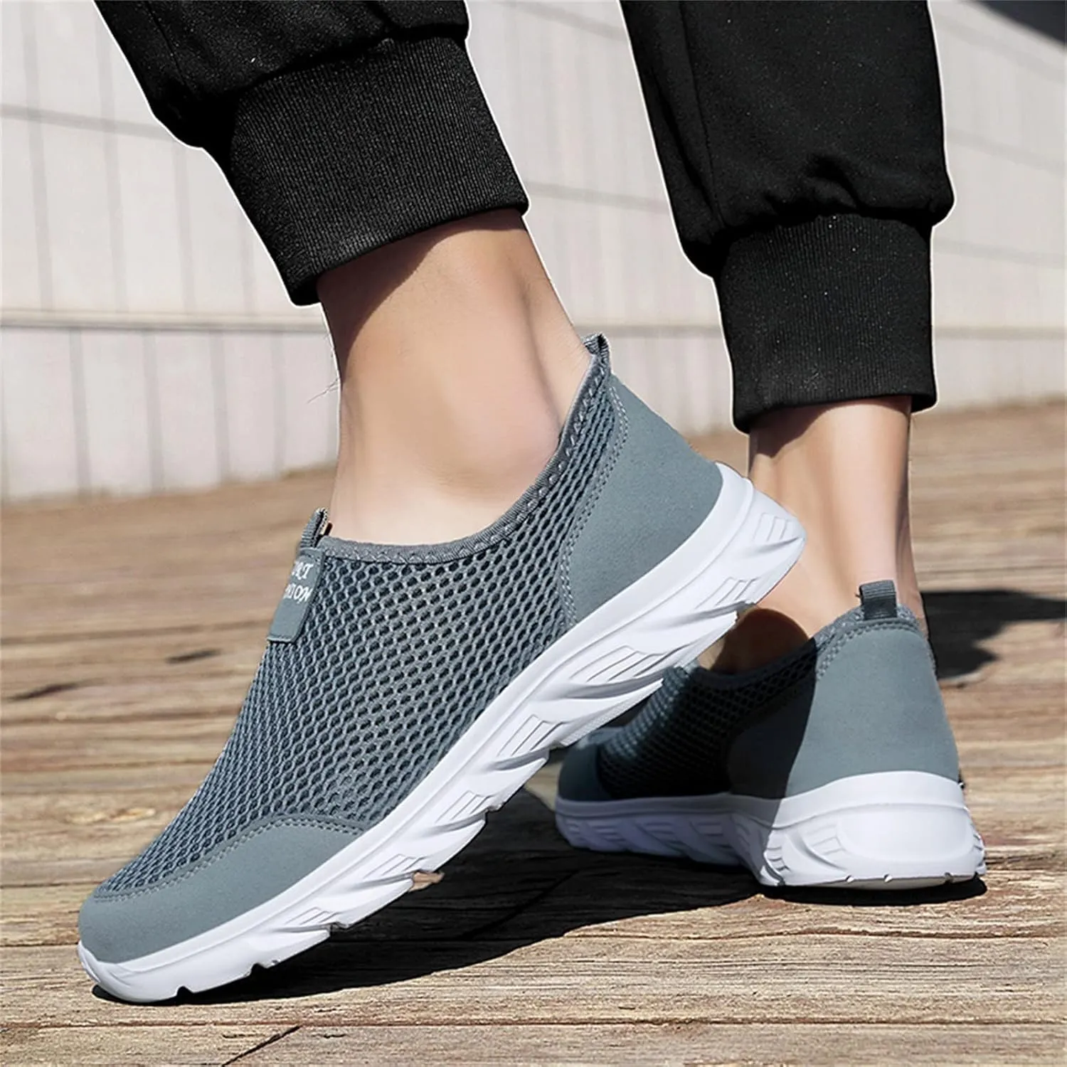 Women's Slip On Sneakers Casual Everyday Shoes Non Slip Work Shoes Women Comfortable Shoes Dressy Casual Fashion Sneakers Red Tennis Shoe Cross Trainer Shoe