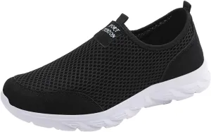Women's Slip On Sneakers Casual Everyday Shoes Non Slip Work Shoes Women Comfortable Shoes Dressy Casual Fashion Sneakers Red Tennis Shoe Cross Trainer Shoe