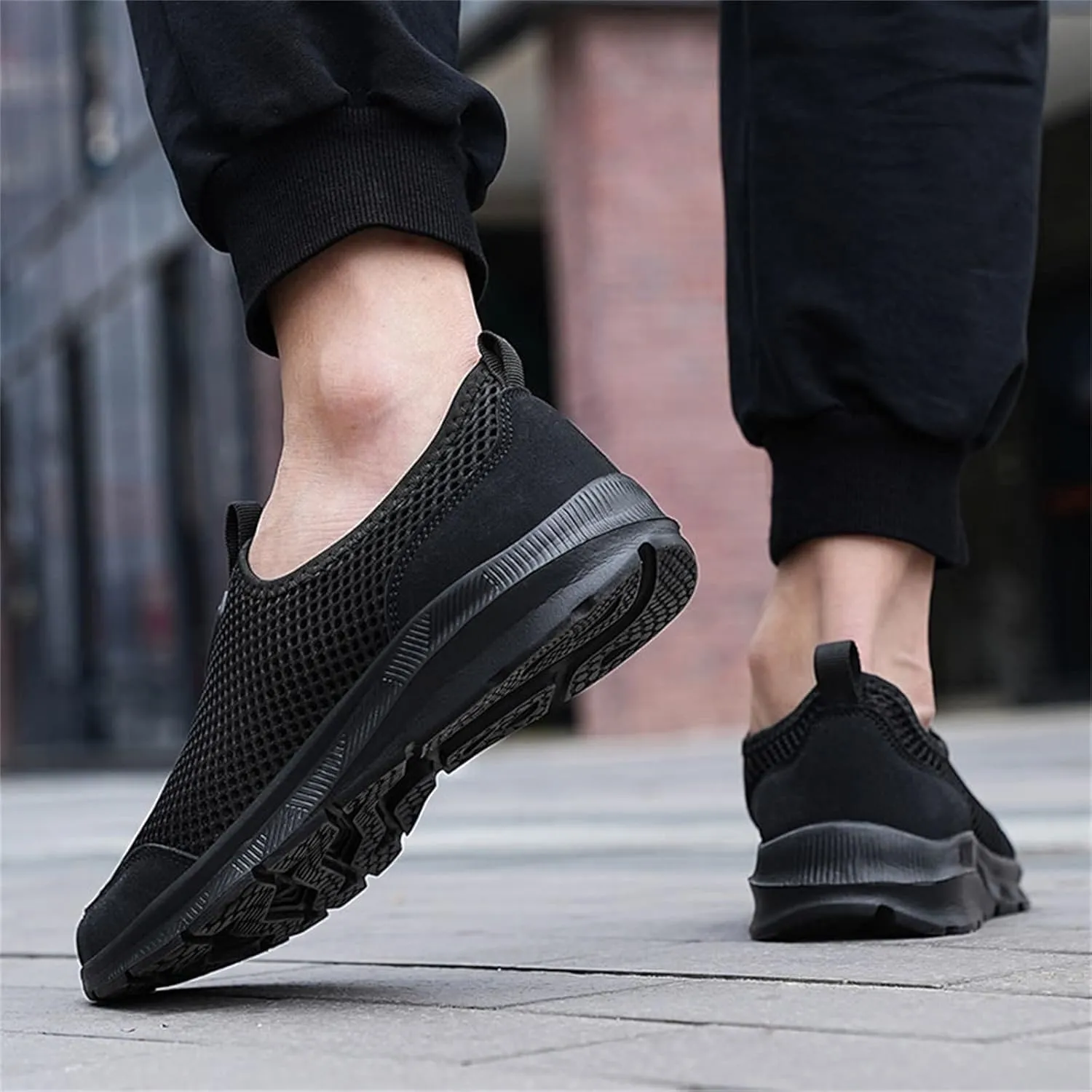 Women's Slip On Sneakers Casual Everyday Shoes Non Slip Work Shoes Women High Top Men's Casual Dress Shoes Chunky Sneakers Waterproof Tennis Shoe White Loafers