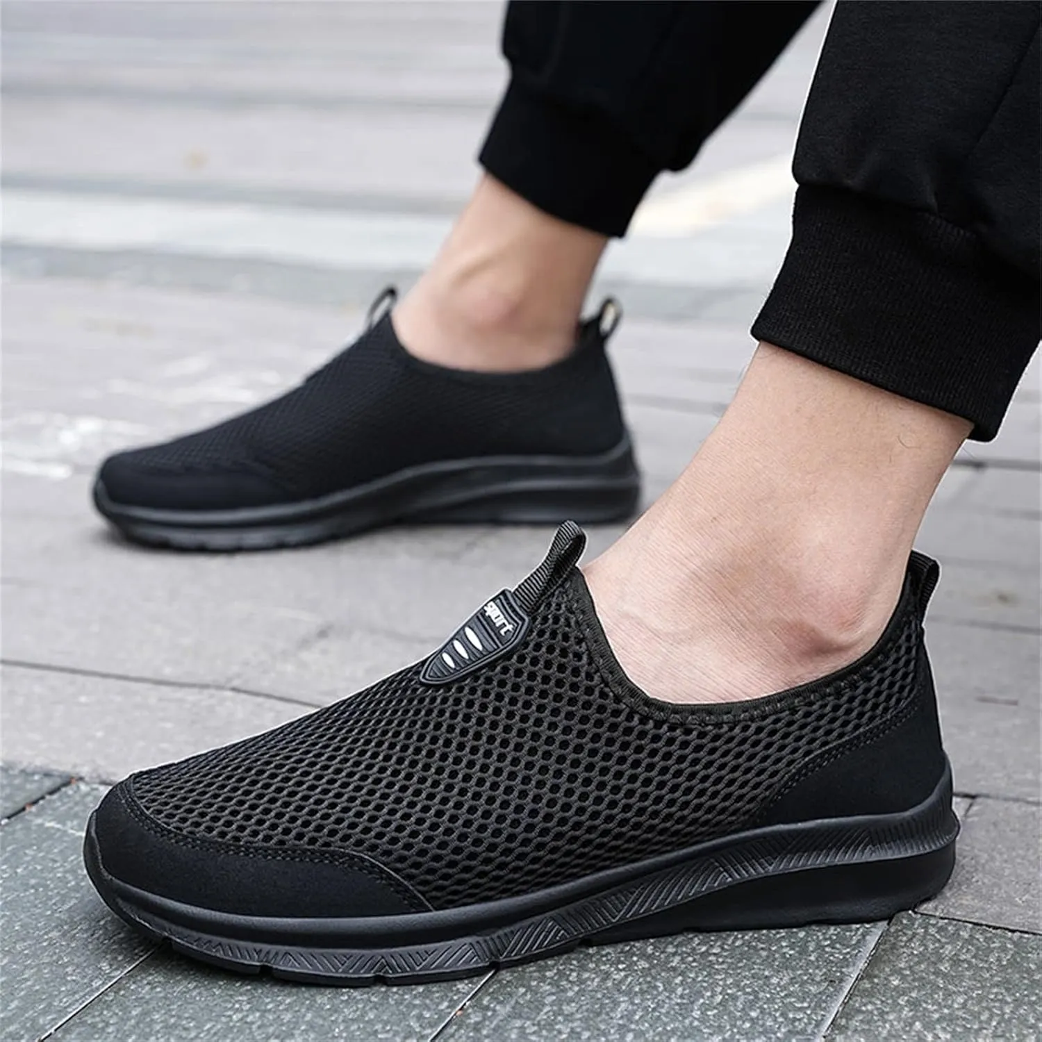 Women's Slip On Sneakers Casual Everyday Shoes Non Slip Work Shoes Women High Top Men's Casual Dress Shoes Chunky Sneakers Waterproof Tennis Shoe White Loafers