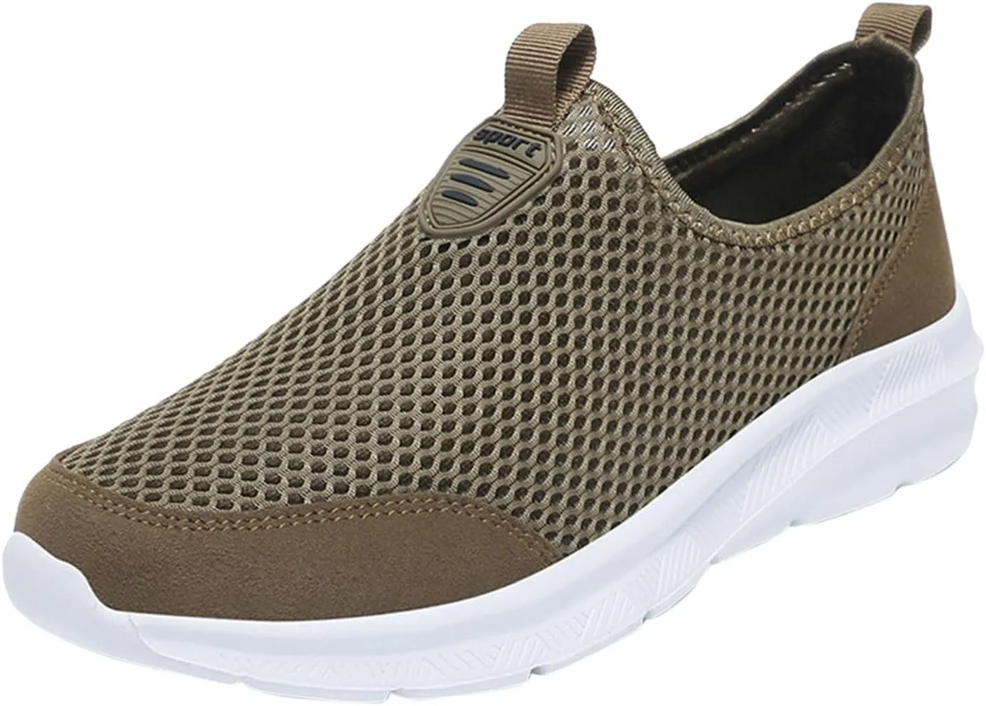 Women's Slip On Sneakers Casual Everyday Shoes Non Slip Work Shoes Women High Top Men's Casual Dress Shoes Chunky Sneakers Waterproof Tennis Shoe White Loafers
