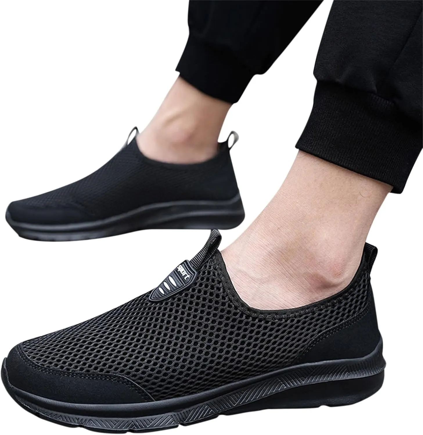 Women's Slip On Sneakers Casual Everyday Shoes Non Slip Work Shoes Women High Top Men's Casual Dress Shoes Chunky Sneakers Waterproof Tennis Shoe White Loafers