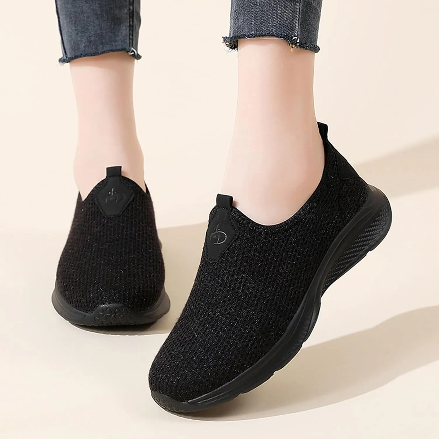 Women's Slip On Sneakers Casual Everyday Shoes Running Shoes for Men Wide Width Brown Casual Shoes White Sneakers Waterproof Tennis Shoe Cross Trainer Shoe