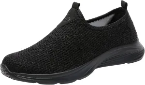 Women's Slip On Sneakers Casual Everyday Shoes Running Shoes for Men Wide Width Brown Casual Shoes White Sneakers Waterproof Tennis Shoe Cross Trainer Shoe