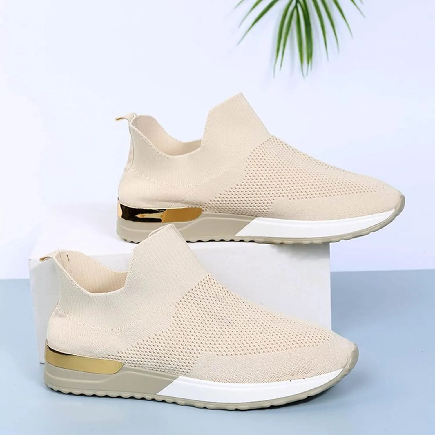 Women's Slip On Sneakers Casual Everyday Shoes Slip On Shoes Women Walking Black Casual Shoes Black Sneakers Black Tennis Shoe Loafers Dress Shoe