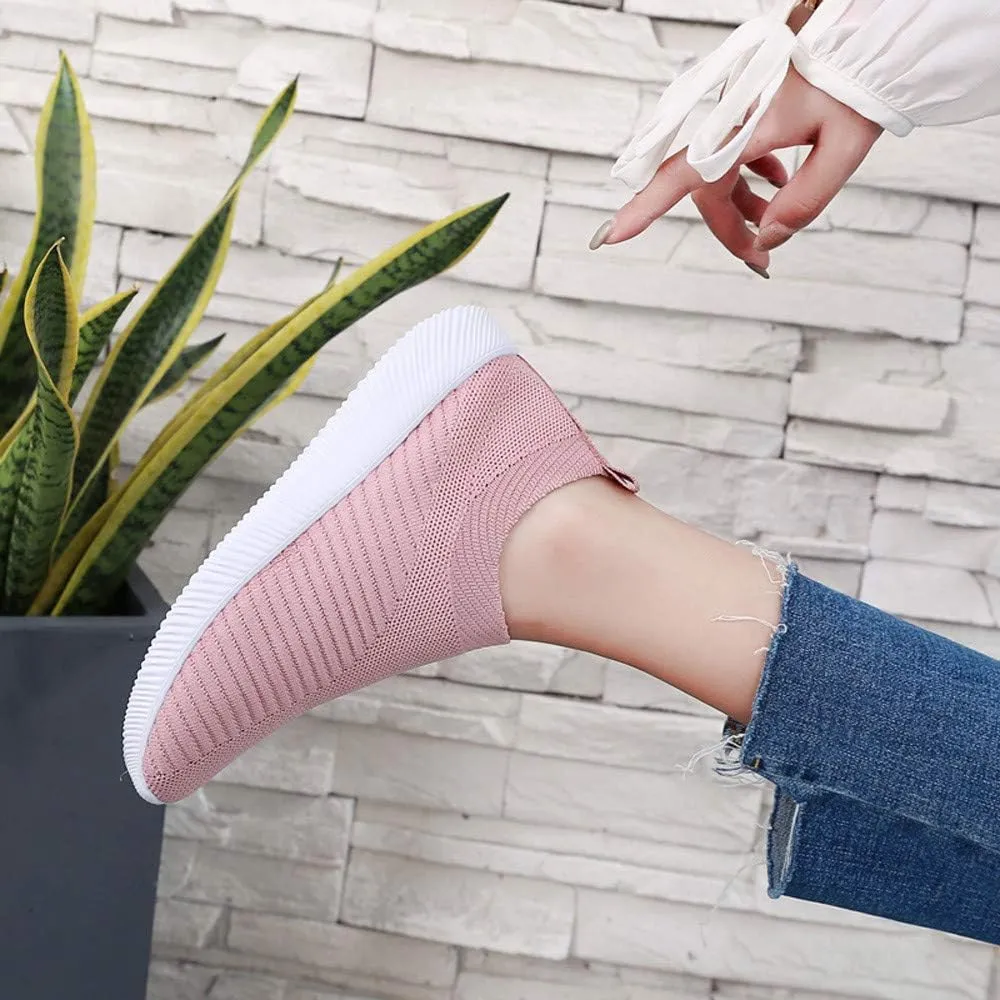 Women's Slip On Sneakers Casual Everyday Shoes Slip On Shoes Women Walking Black Casual Shoes Black Sneakers Black Tennis Shoe Loafers Dress Shoe