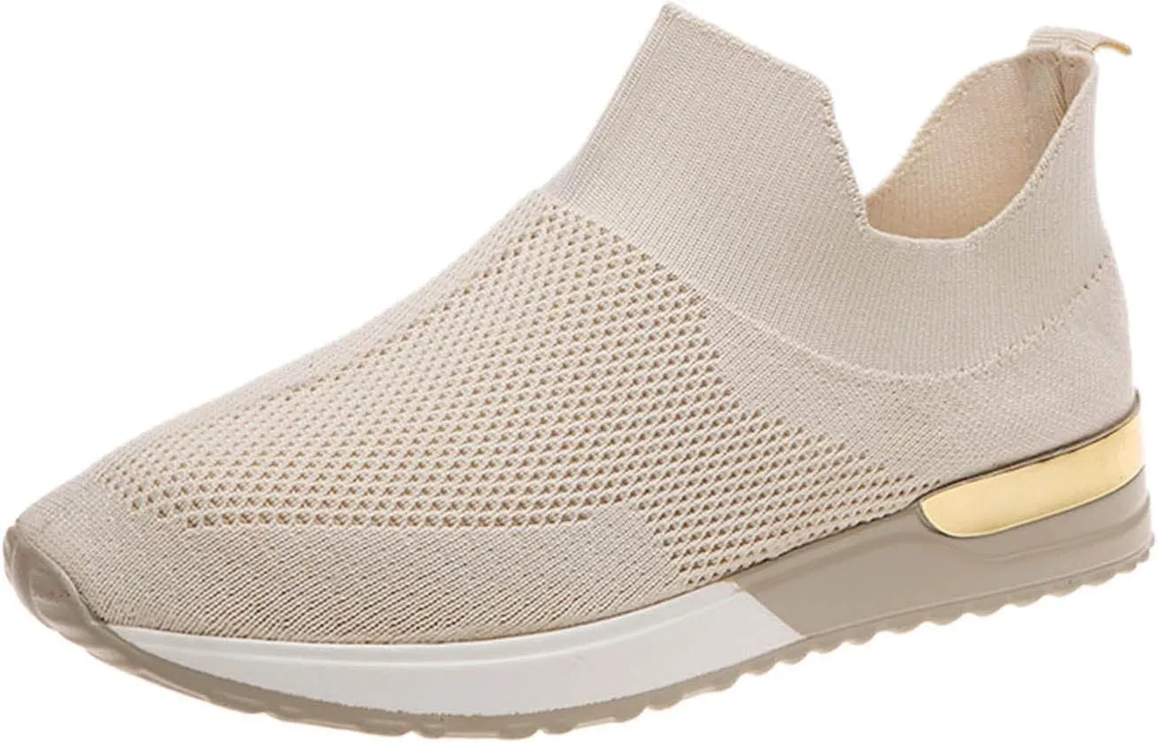 Women's Slip On Sneakers Casual Everyday Shoes Slip On Shoes Women Walking Black Casual Shoes Black Sneakers Black Tennis Shoe Loafers Dress Shoe