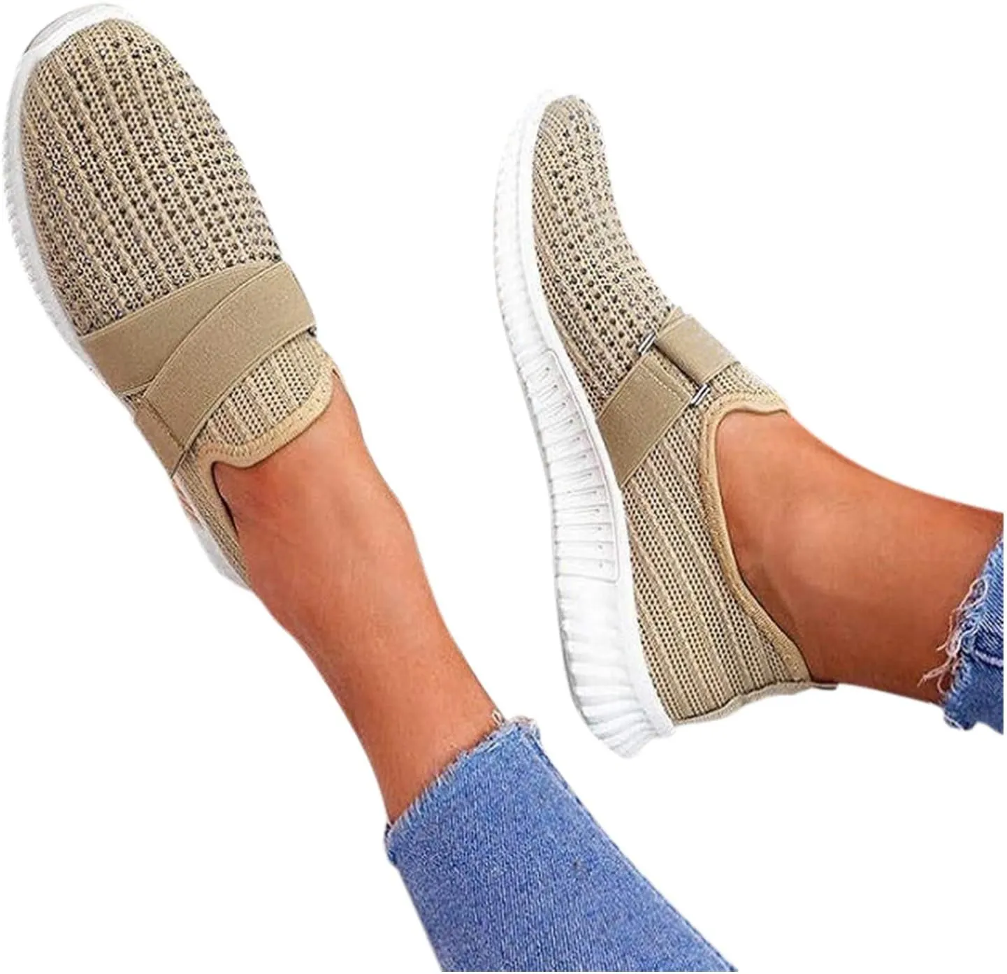 Women's Slip On Sneakers Casual Everyday Shoes Slip On Shoes Women Walking Black Casual Shoes Black Sneakers Black Tennis Shoe Loafers Dress Shoe