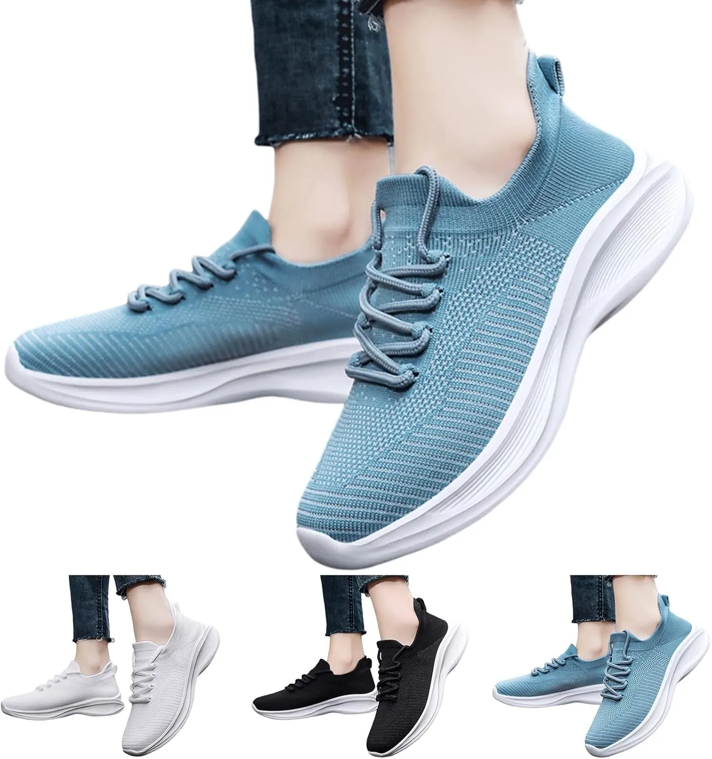 Womens Slip On Sneakers Women Walking Shoes Women Tennis Running Shoes Walking Shoes Lightweight Casual Sneakers