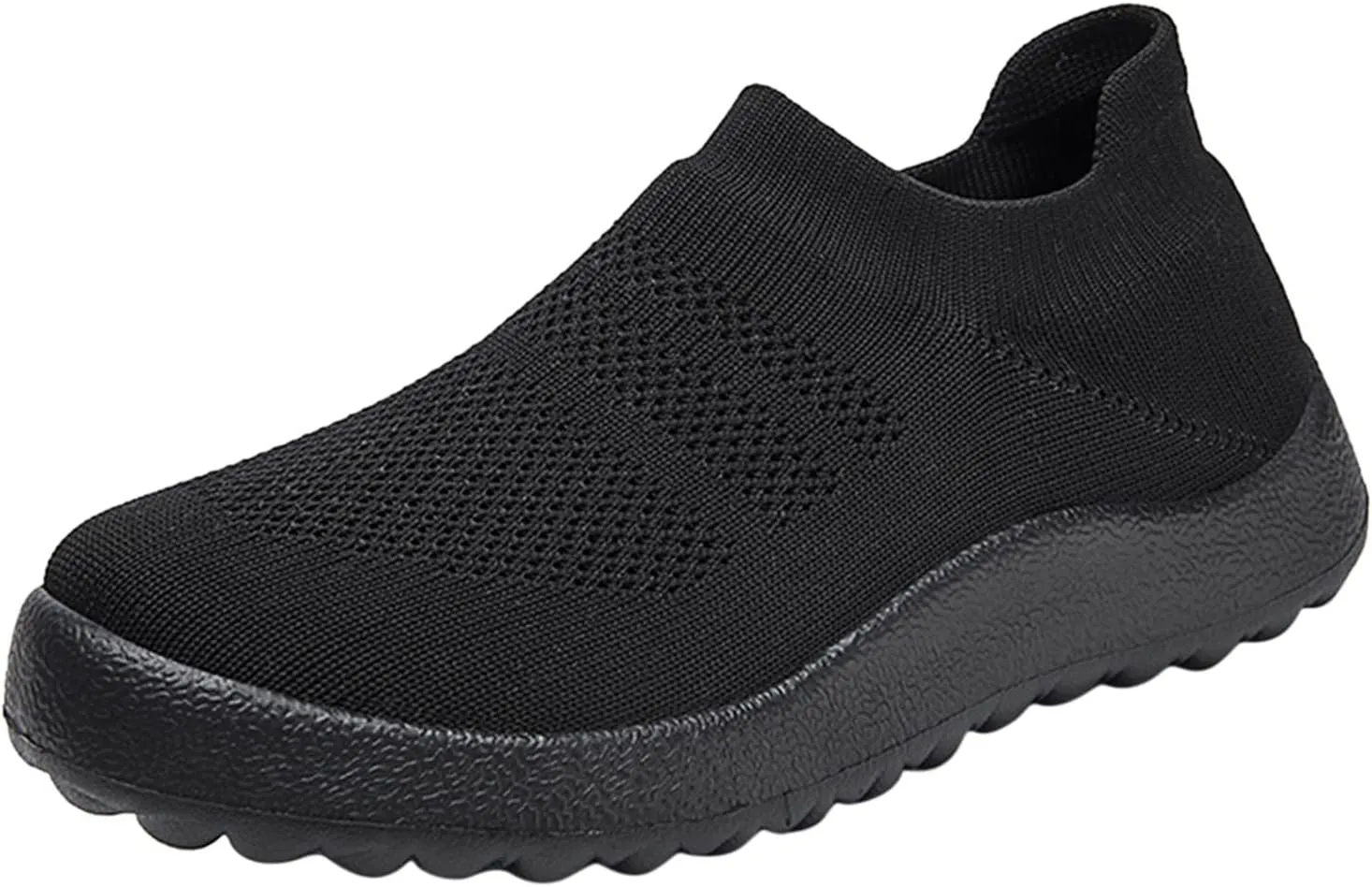 Women's Slip on Walking Shoes Tennis Lightweight Gym Walking Shoes Women Lightweight Slip On Shoes Casual Brown Sneakers Platform Tennis Shoe Cross Trainer Shoe