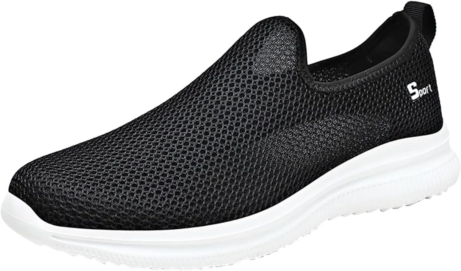 Women's Slip on Walking Shoes Tennis Lightweight Gym Walking Shoes Women Lightweight Slip On Shoes Casual Brown Sneakers Platform Tennis Shoe Cross Trainer Shoe