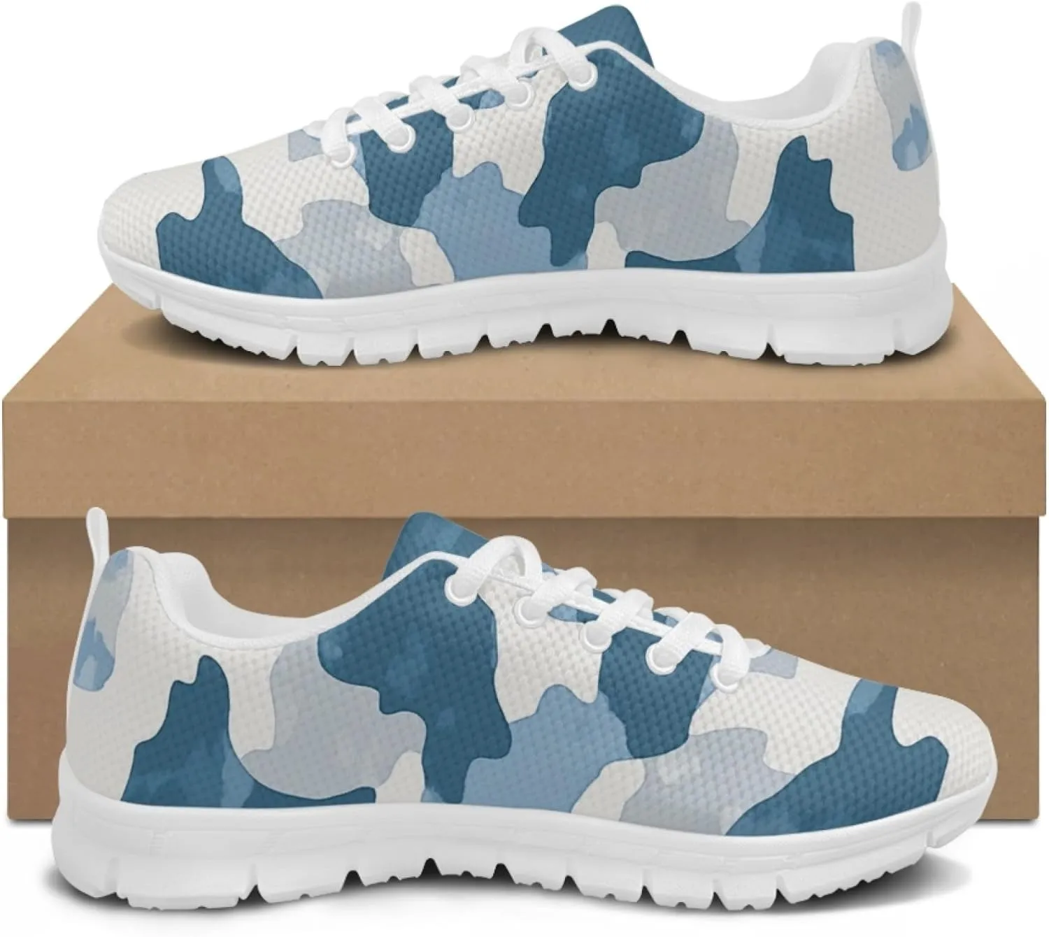 Womens Sports Shoes Trainer Running Causal Travel Sneaker Walking Low Heel Lace up Breathable Flexible Shoe