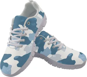 Womens Sports Shoes Trainer Running Causal Travel Sneaker Walking Low Heel Lace up Breathable Flexible Shoe