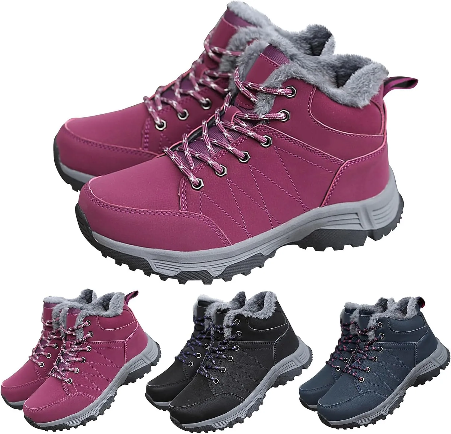 Work Boots for Men Cowboy Style Hiking Sneakers Ankle Booties Womens Working Shoes Wide Width Platform Shoes Slip Resistant Safety Hike Grounded Footwear